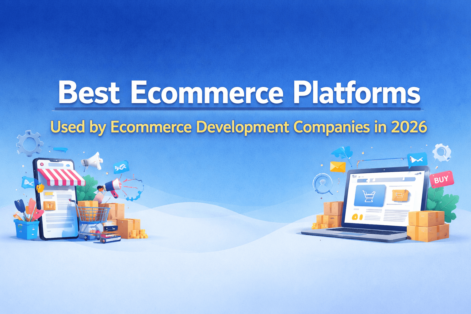 Best Ecommerce Platforms Used by Ecommerce Development Companies in 2026