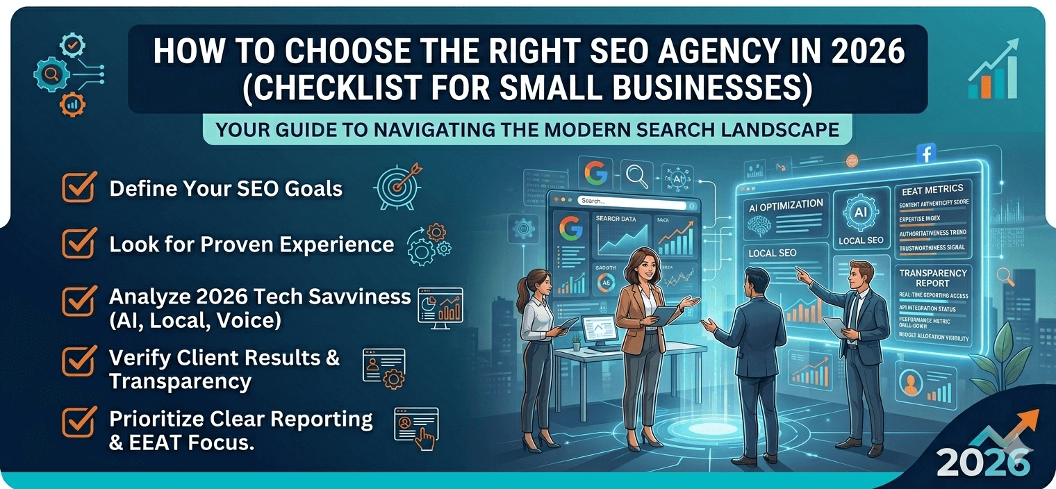How to Choose the Right SEO Agency in 2026 (Checklist for Small Businesses)